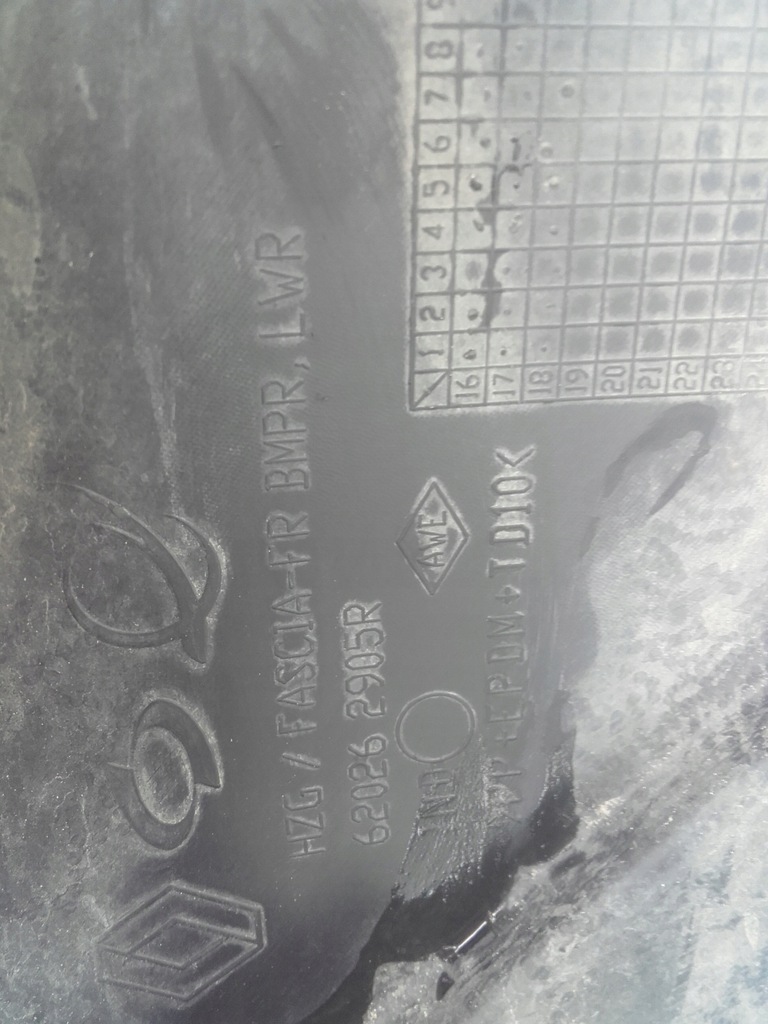 фото №3, Renault koleos ii бампер перед