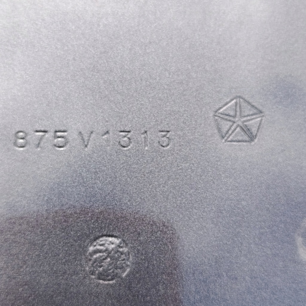 фото №15, Chrysler voyager 2011-16 капот кришка двигуна передня перед 875v1313