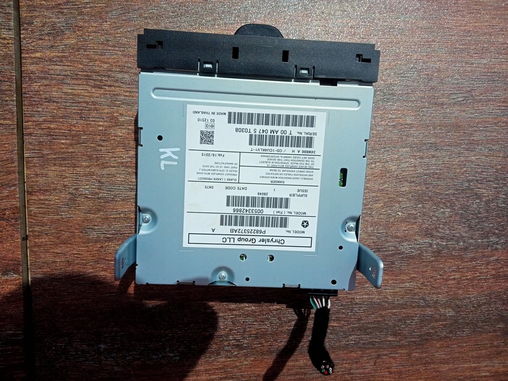 фото №8, Jeep cherokee v kl 13-18 чейнджер зчитувач cd p68225372ab