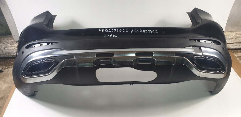 фото №1, Mercedes glc a2548859401 бампер задний 6xpdc