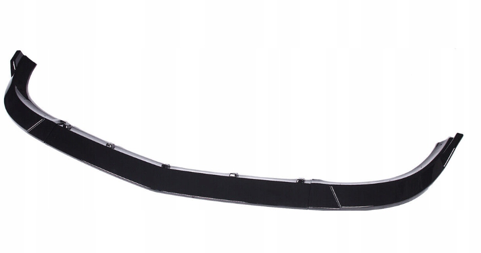 фото №4, Накладка сплиттер mercedes w204 чёрный блеск