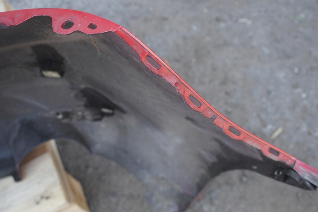 фото №11, Mazda 3 bl ii lift бампер задній 27k червоний датчики паркування 2011rok