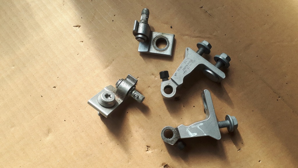 фото №1, A6 c7 4g петля двері петлі лівий задня lx7w 2x