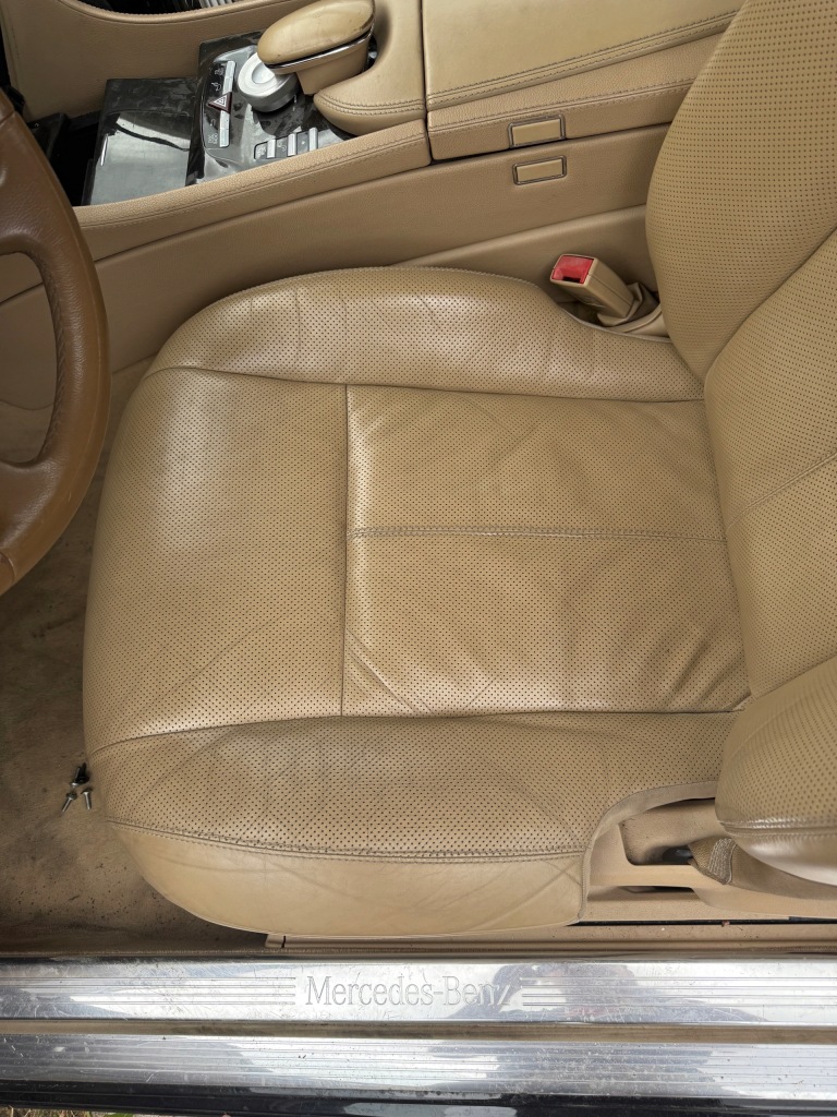 фото №8, Mercedes w216 cl комплект сидений салон сиденье водителя пассажира кожа вентилятор