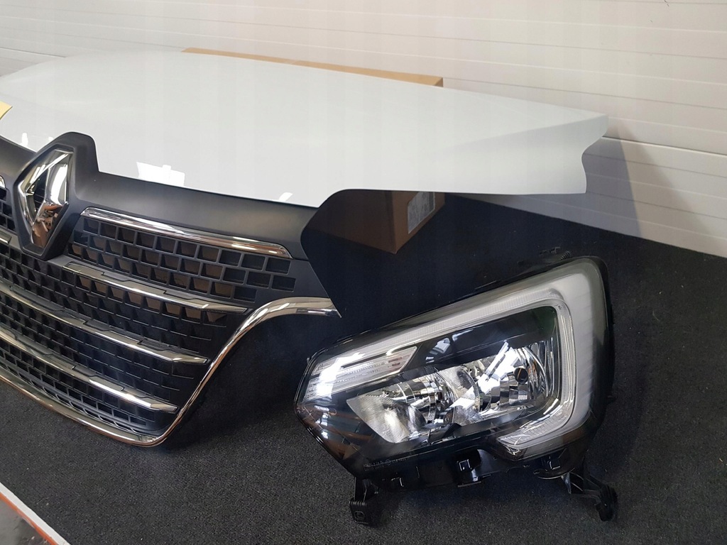 фото №3, Капот кришка решітка радіатора лампи передні renault master iv