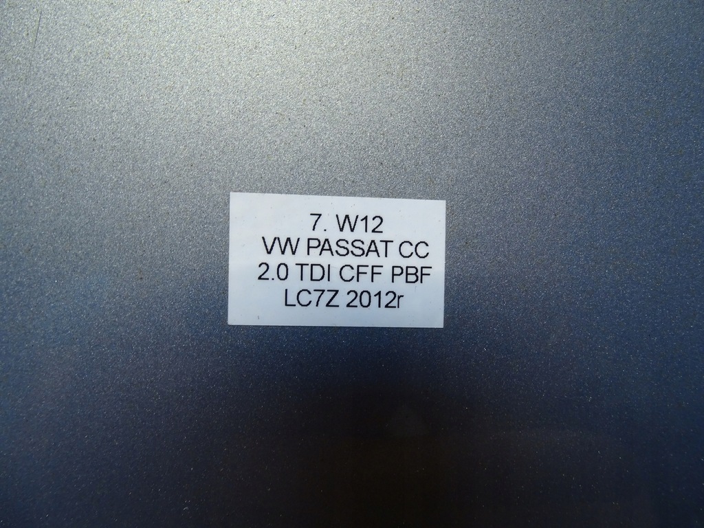 фото №14, Крышка багажника задняя задняя багажника lc7z vw passat cc 3c8 lift 11-16r