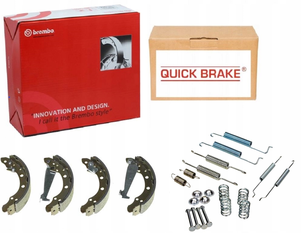 фото №1, Тормозные колодки+ пружины felicia ii vw fox caddy ii polo