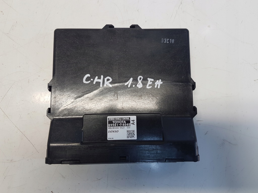 фото №1, Toyota c-hr модуль блок управления аккумулятора 89981-f4040