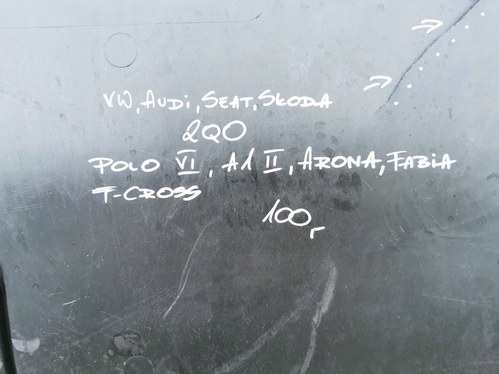 фото №8, Vw seat audi skoda 2q0 polo vi a1 ii arona fabia плита защита pod двигатель