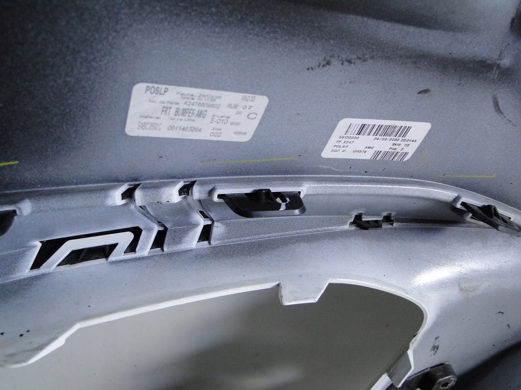 фото №13, Mercedes glb 247 x247 бампер передний amg pts a2478859602 a2478801903