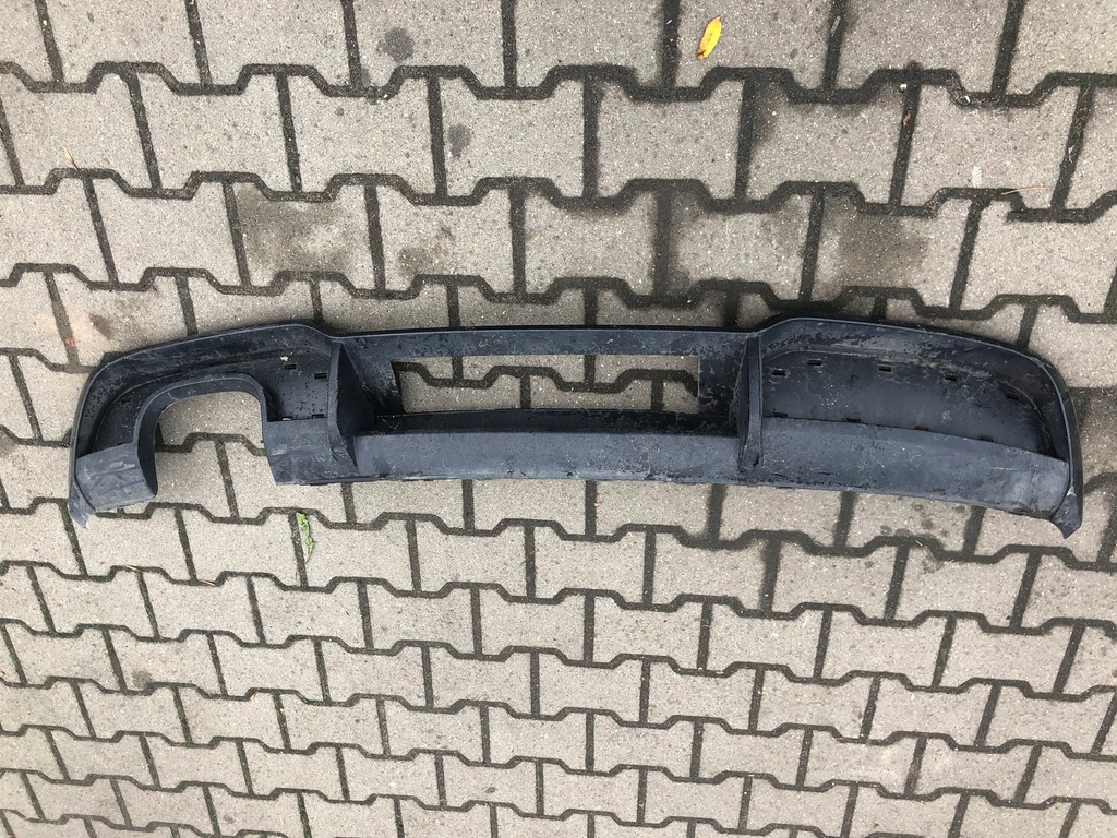 фото №1, Audi a3 8v3 lift s-line диффузор задняя 8v3807521r