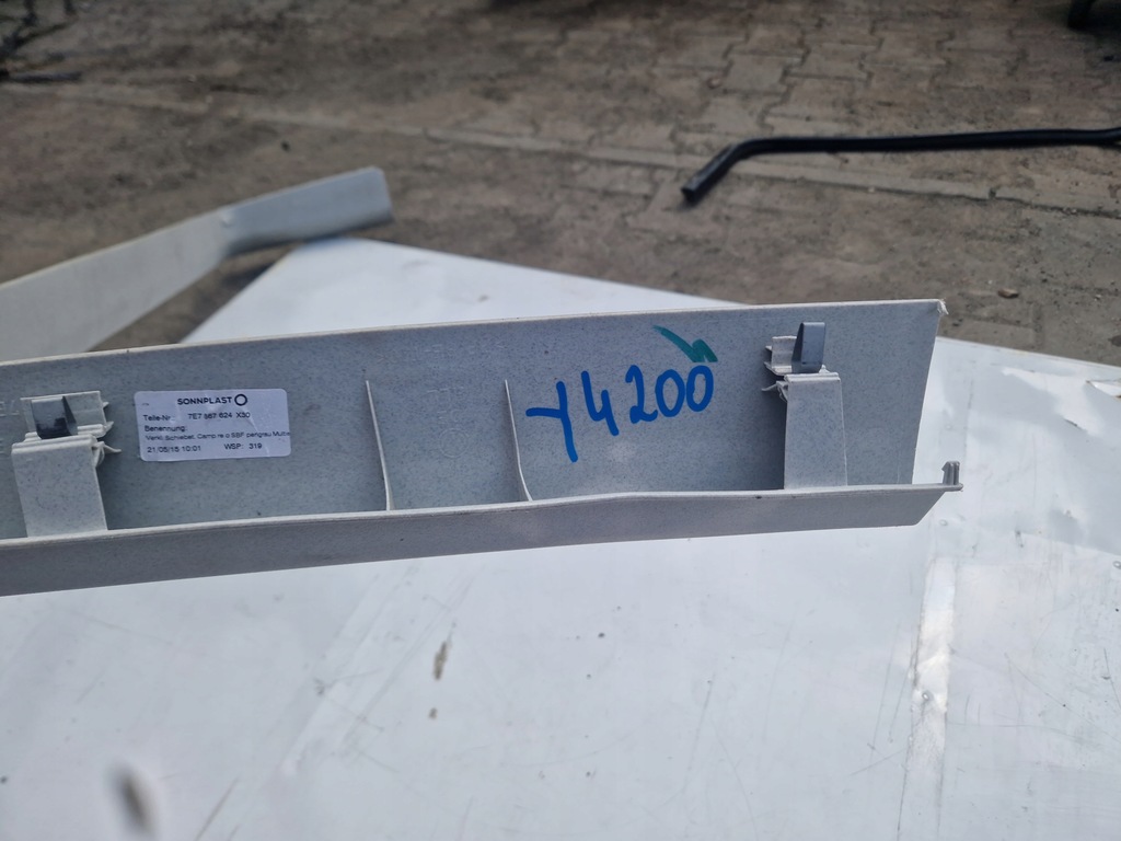 фото №11, Vw t5 multivan молдинг рамка дверь боковых раздвижных