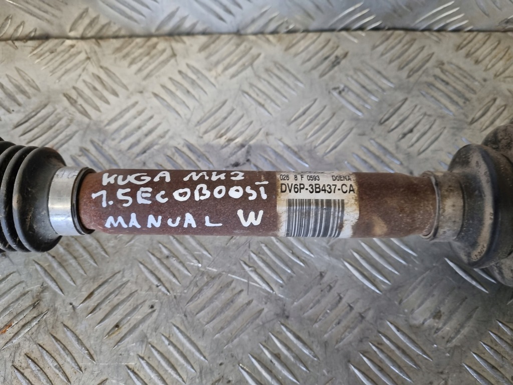 фото №3, Ford kuga mk2 1.5 ecoboost привідний вал ліва