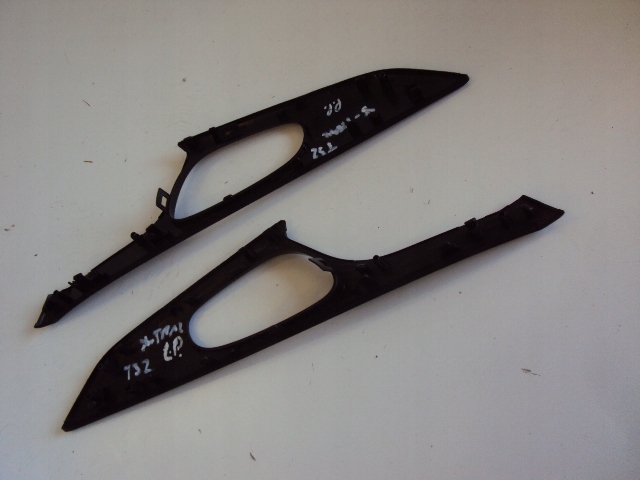 фото №4, Накладки декоры карбон перед nissan x-trail t32