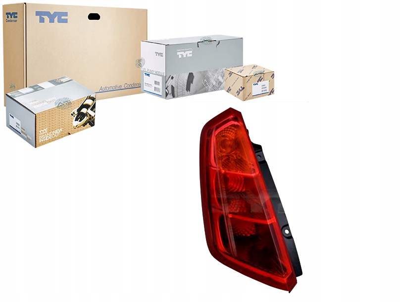 фото №1, Tyc11-12280-01-2 лампа задняя l fiat grande punto 04.