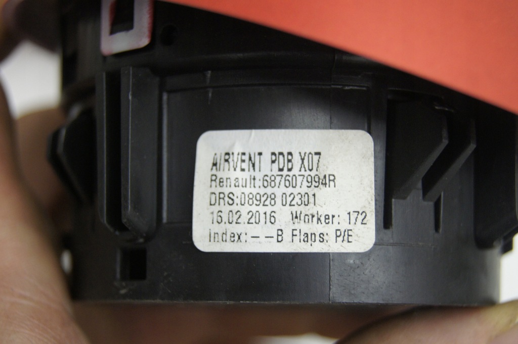 фото №10, Twingo iii рамка спідометра решітка обдув