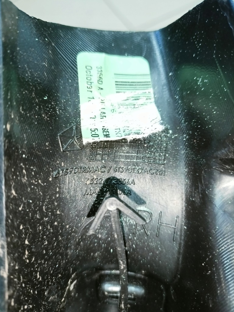 фото №3, Молдинг стійка права ручка стійка права jeep wrangler jl 2018+ gladiator