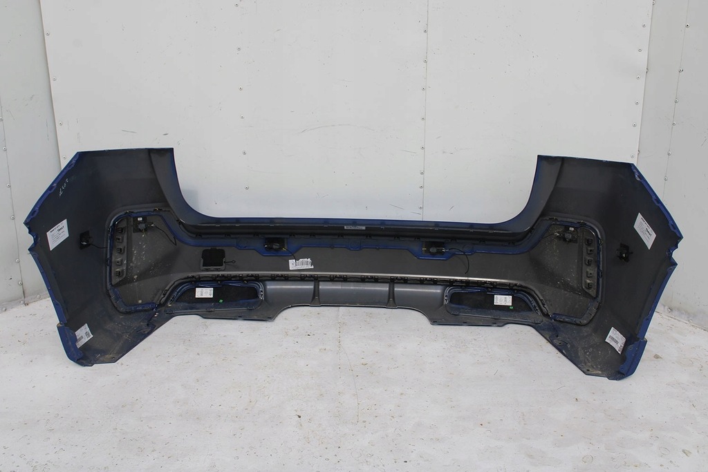 фото №14, Bmw x1 u11 задняя бампер + крышка багажника багажника + лампы лампа задний c31 blau niebi