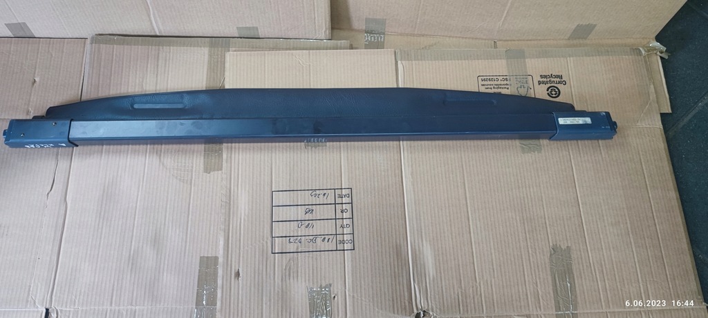 фото №1, A klasa w168 fl шторка багажника задня сіра