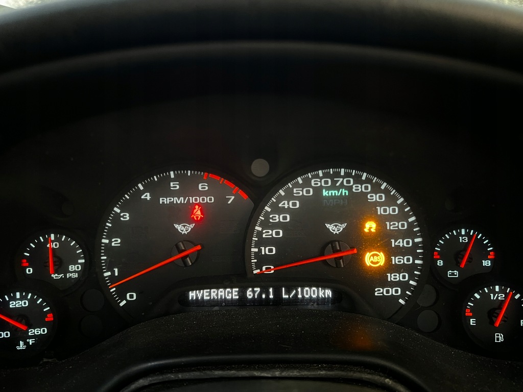 фото №12, Лічильник спідометр прилади перемикачі chevrolet corvette c5 97-04