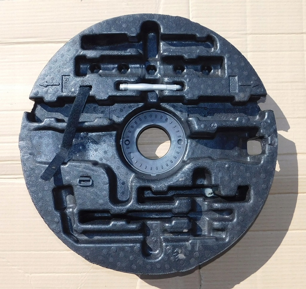 фото №1, Mercedes gls x166 вкладыш пенополистирол корзина колеса запасного a1668901200