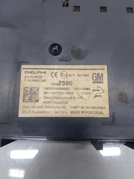 фото №3, Модуль блок управления радио навигации mokka x 42592590