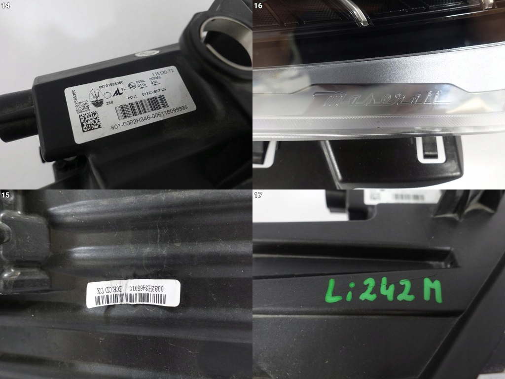 Maserati levante m161 рестайлінг  trofeo gts sport фара full led правий європа Зі Шроту