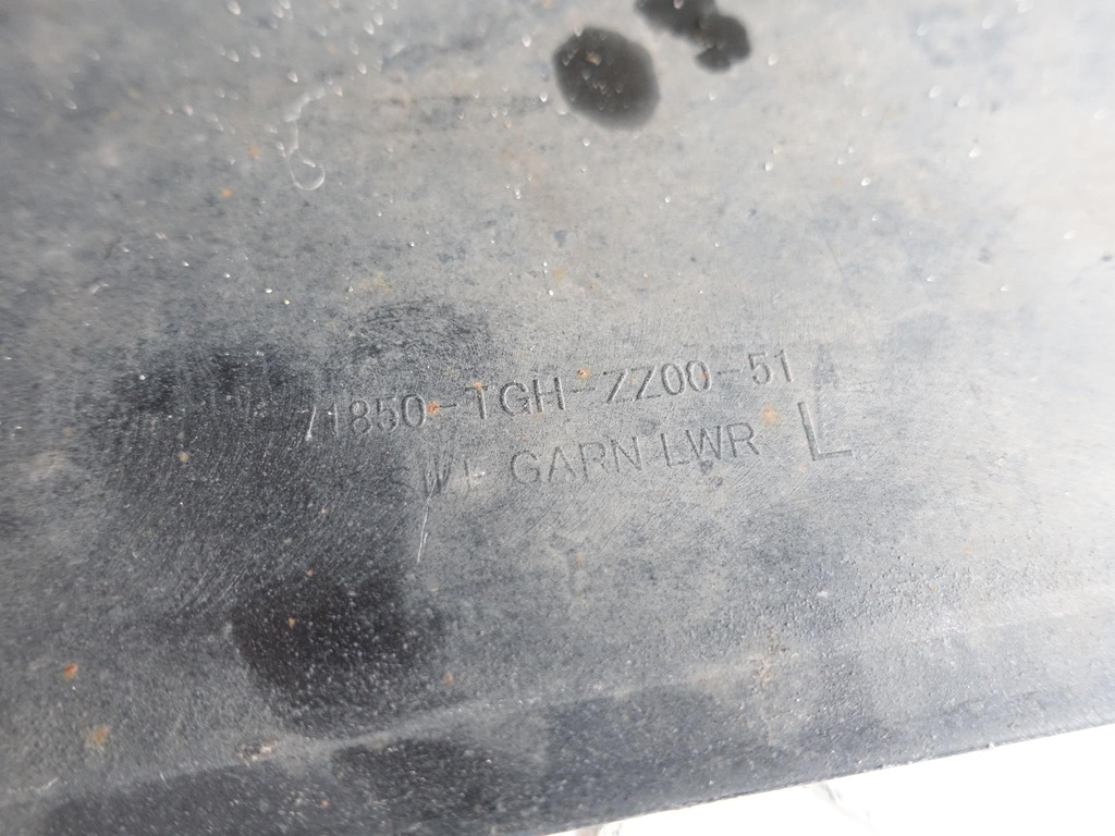 фото №12, Honda civic x 10 17- type r порог левый молдинг