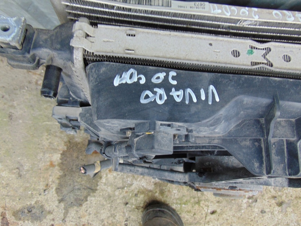 фото №16, Комплект радіатор вентилятор vivaro trafic 2.0 dci cdti