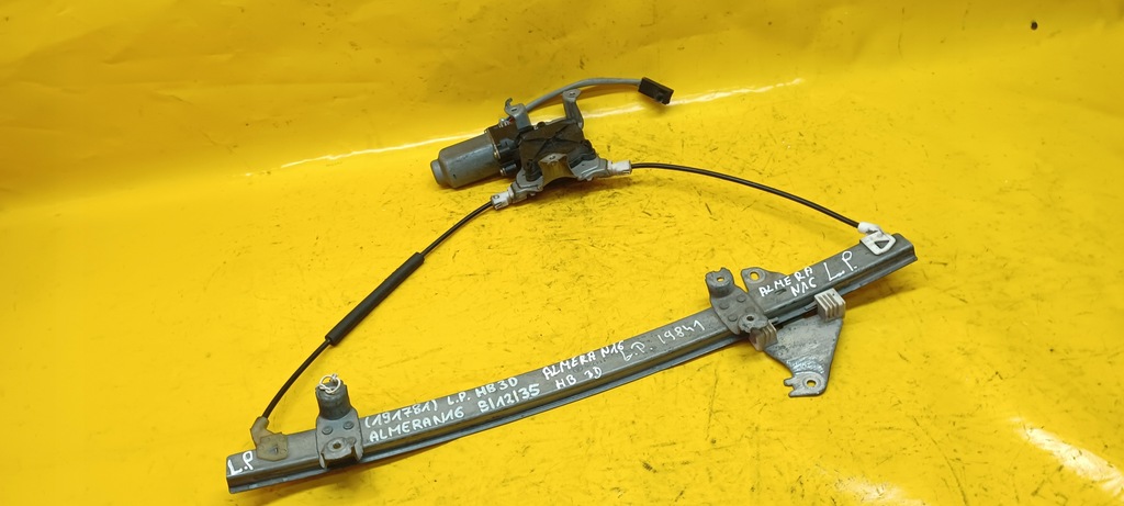 фото №8, Підйомник el.szyby лівий перед almera n16 114725 3d