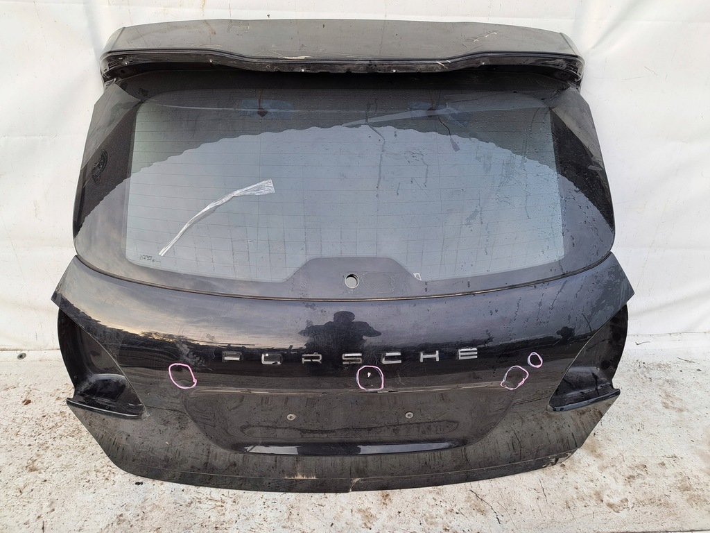 фото №1, Porsche cayenne 7p5 стекло крышка багажника крышка багажника