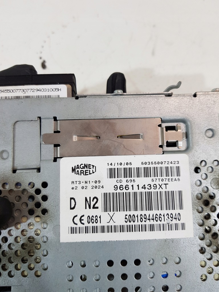 фото №10, Радіо cd mp3 peugeot 307 206 96611439xt