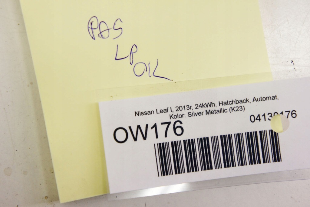 фото №9, Ow176 nissan leaf i ze0 ^ pas левый перед