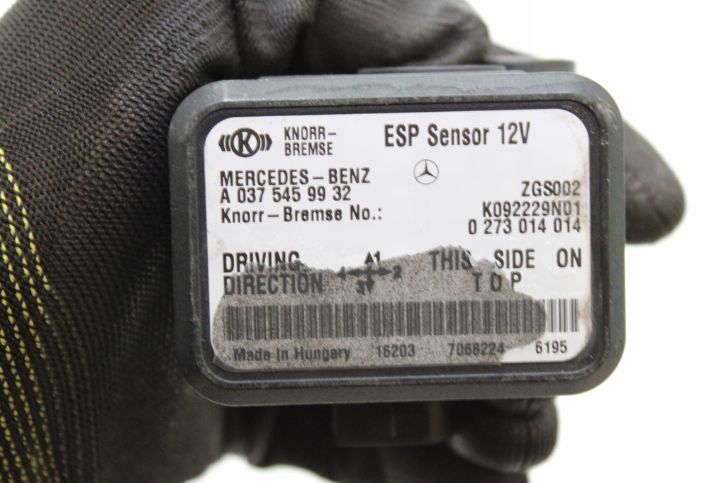 фото №5, Mercedes actros mp4 датчик esp a0375459932 датчик