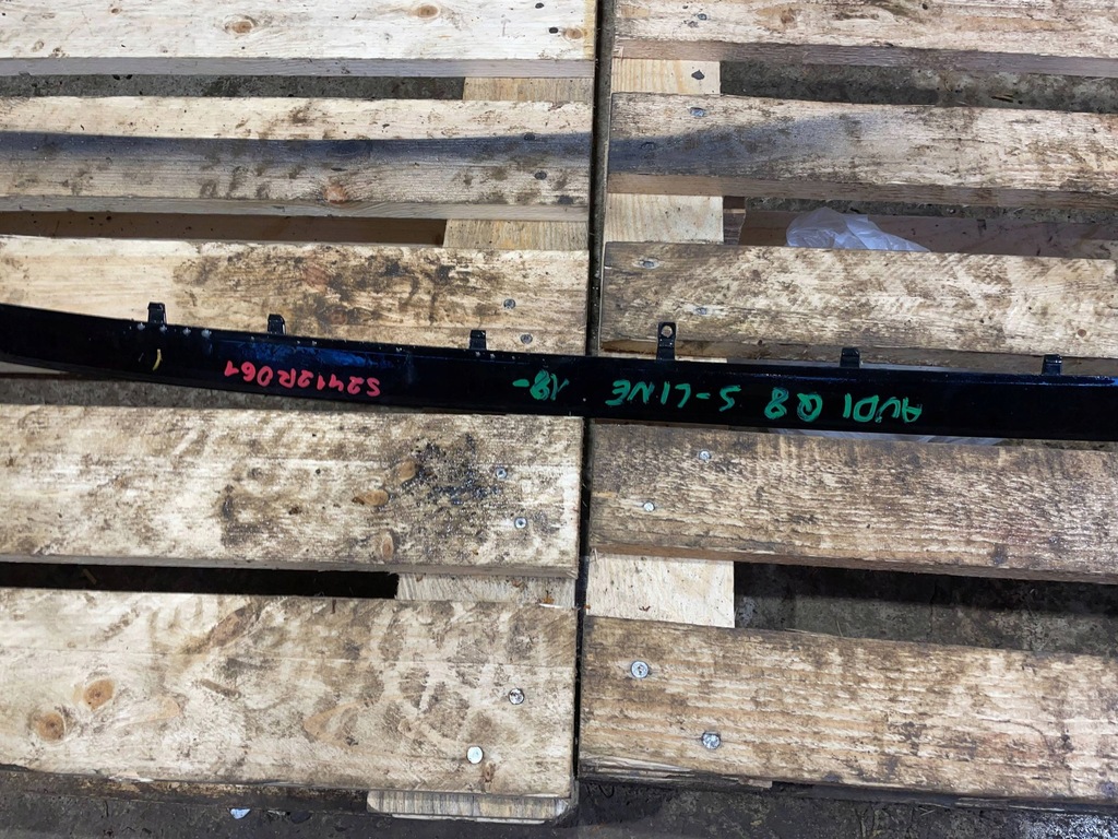 фото №10, Audi sq8 q8 s-line 4m8 18-23 молдинг накладка бампера перед передняя