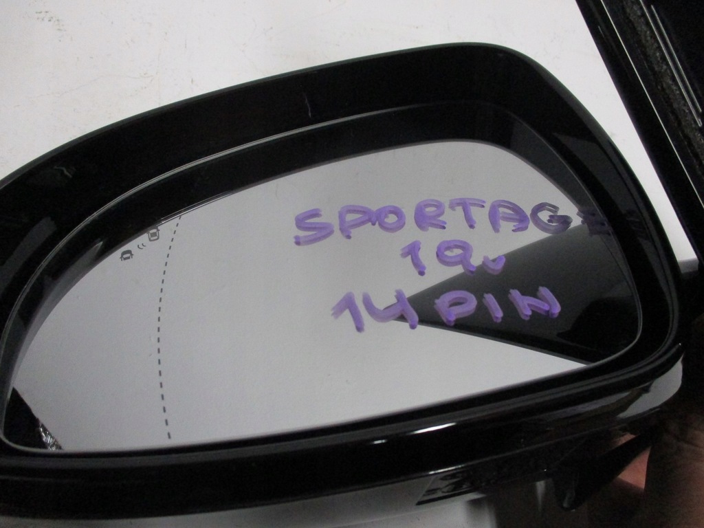 фото №15, Дзеркало kia sportage iv 19r 14pin камера праве