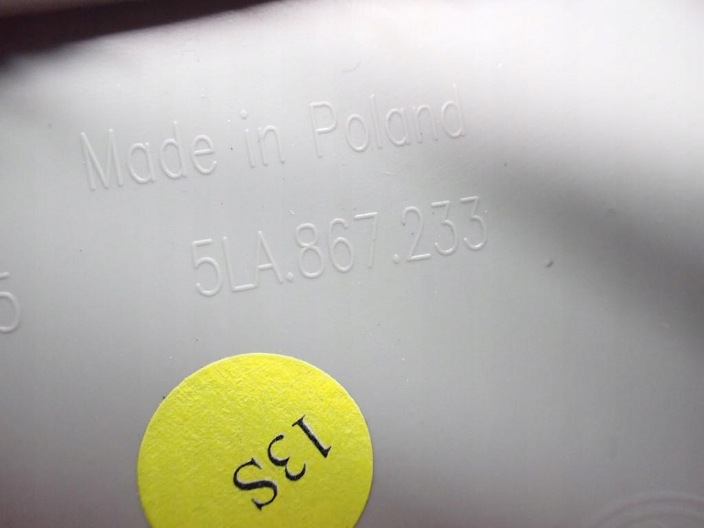 фото №7, Пластик защита стойка левый перед 5la867233 skoda enyaq iv 23r