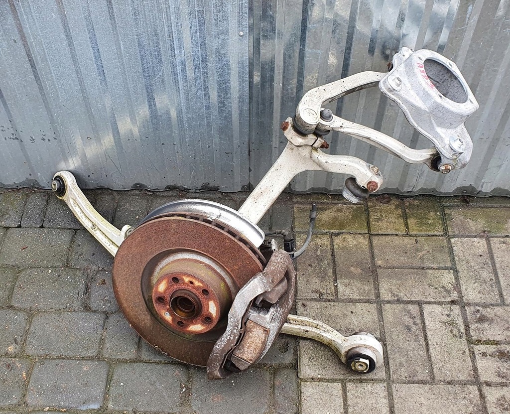 фото №1, Audi a8 d3 3.2 поворотний кулак супорт ліва лівий перед #