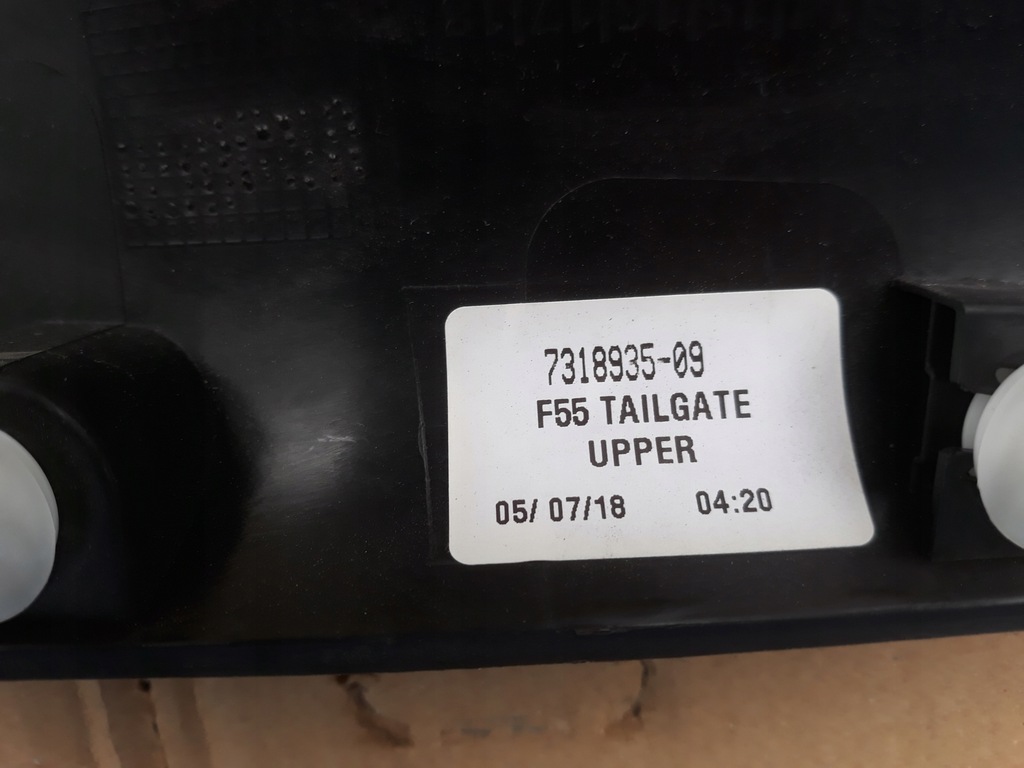 фото №3, Оббивка кришки задня mini cooper f55