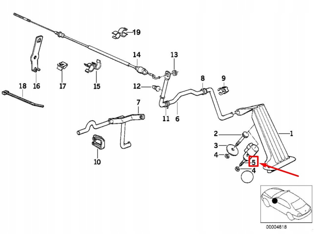 фото №9, Перемикач педалі прискорення bmw 3 e36 35421181103 1181103