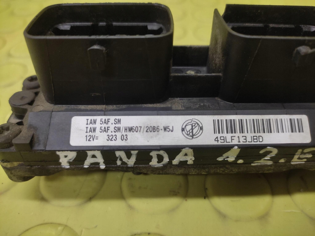 фото №5, Fiat panda ii 1.2 блок керування двигуна iaw5afsm