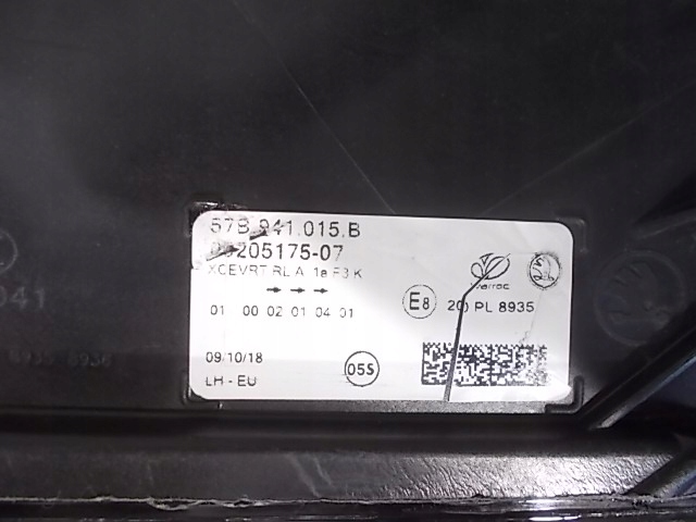 фото №11, Лампа перед skoda karoq 57b 17-21 full led 57b941015b оригинал europa