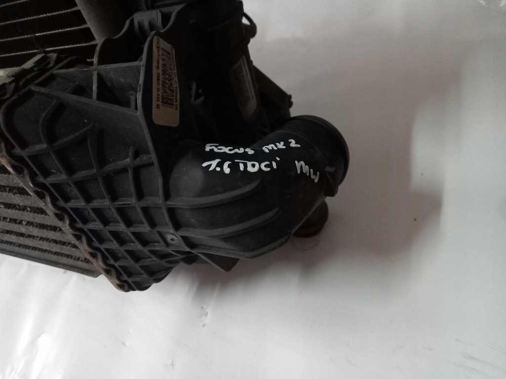 фото №4, Комплект радіатор ford focus mk2 lift 1.6 tdci