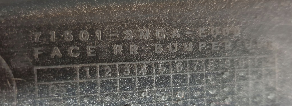 Honda civic ufo viii 8 06- hb бампер задний задняя Доставка