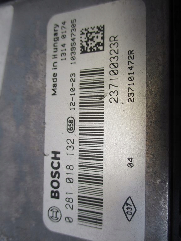 фото №3, Бортовой компьютер двигателя renault scenic iii 2.0 dci