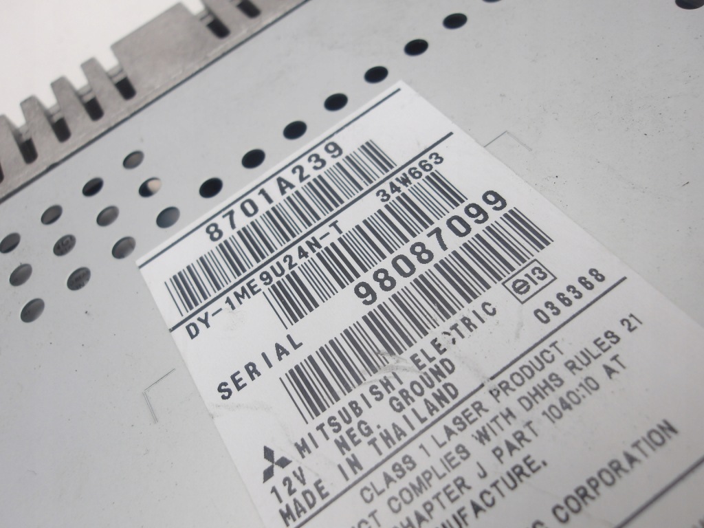 фото №5, Mitsubishi colt z30 09-12 радио cd заводской оригинал 8701a239