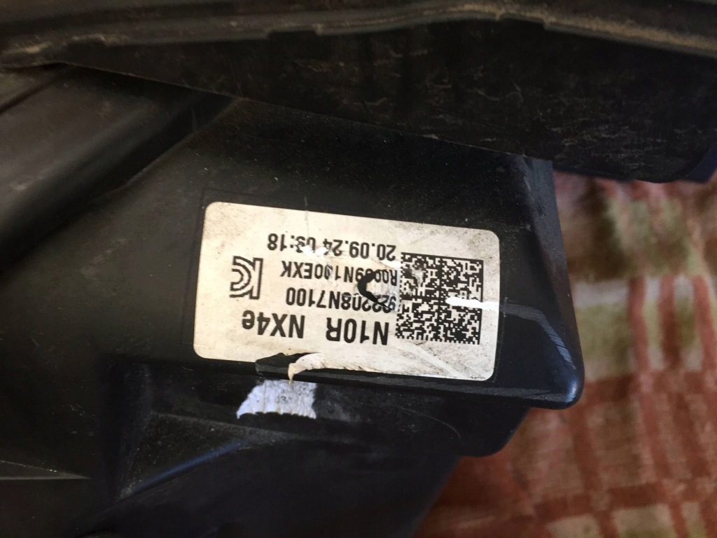 Лампа перед правая левая верх низ  комплект 4 штук hyundai tucson iv nx4 идеальное состояние с Разборки