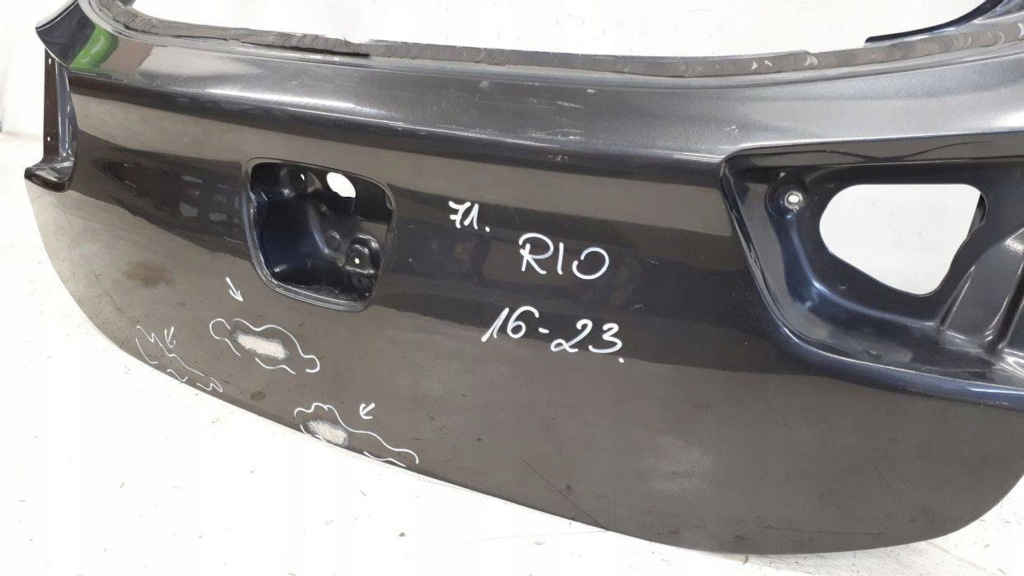 фото №4, Kia rio hb 2016-2023 кришка багажника задня