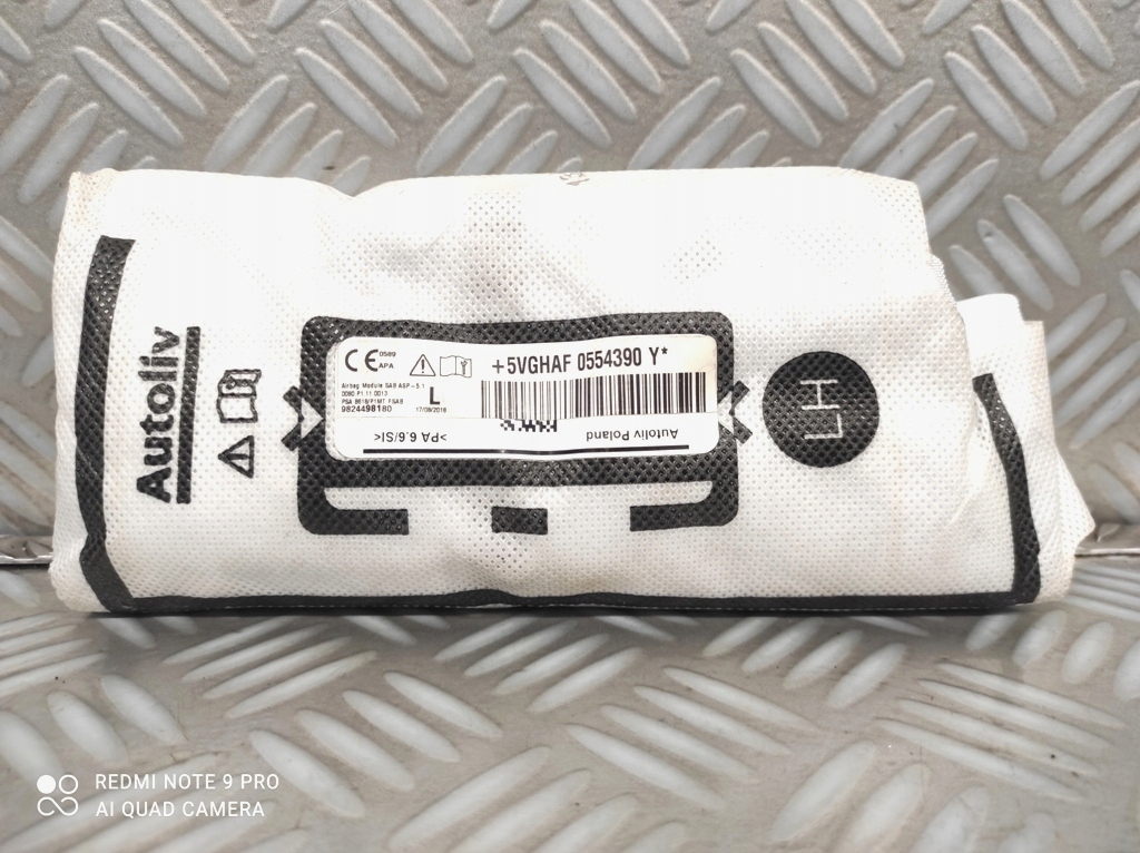 фото №1, Подушка сидіння ліва opel corsa f 9824498180