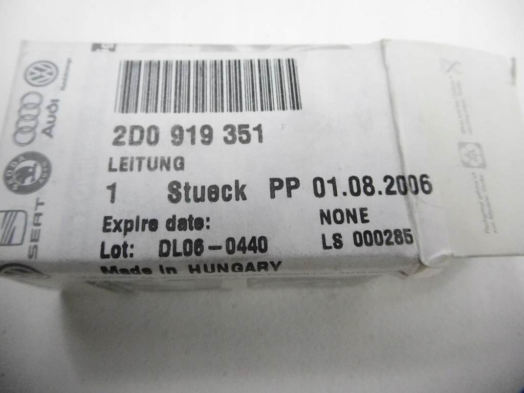 фото №5, Датчик тормозных колодок тормозных vw lt mb 2d0919351 org